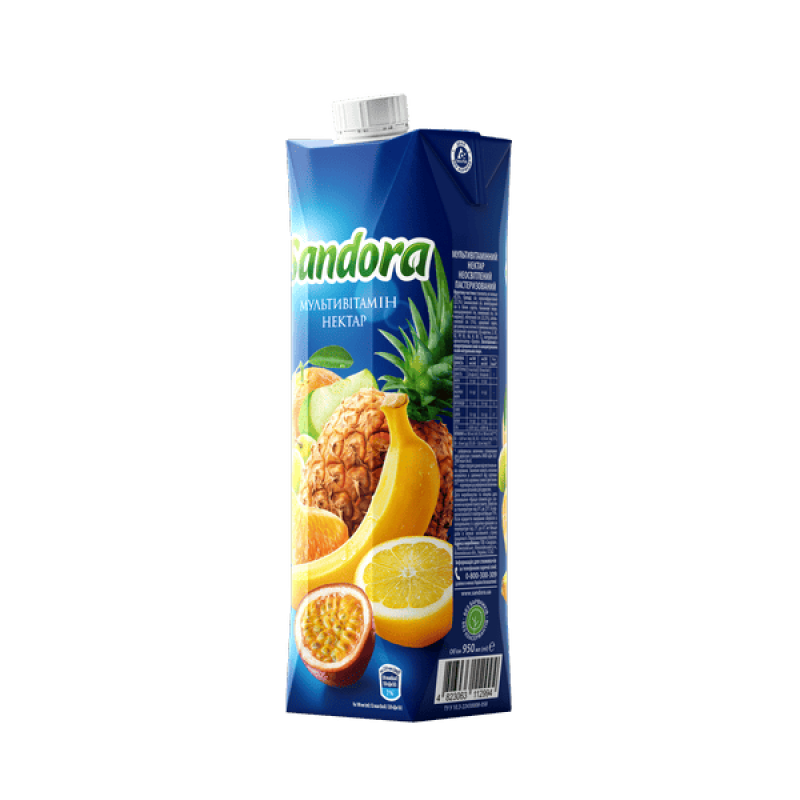 Sandora Нектар Мультивітамін 0.95 л.