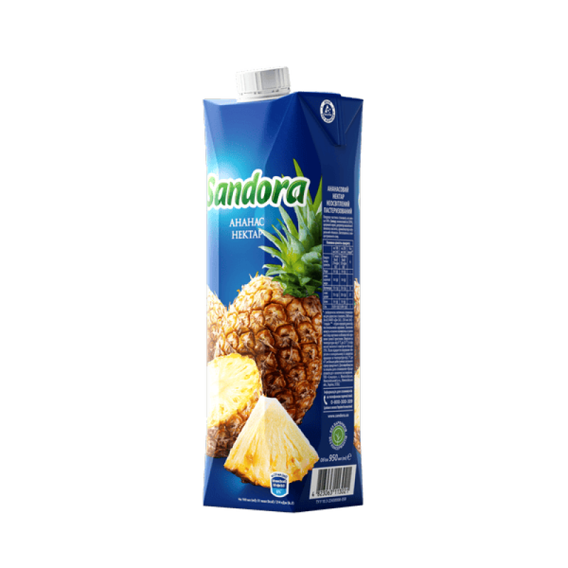Sandora Нектар Ананас 0.95 л.