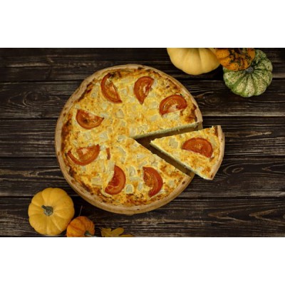 Пиріг з куркою та ананасом