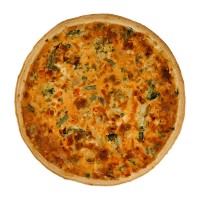 Пиріг з куркою та овочами