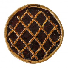 Пиріг з вишнею та заварним кремом