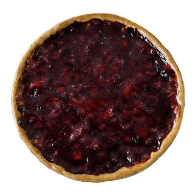 Пиріг з полуницею та сиром